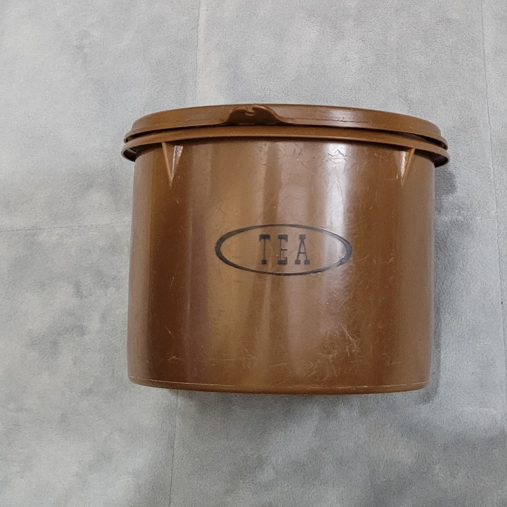 Vintage Tupperware Tea Canister